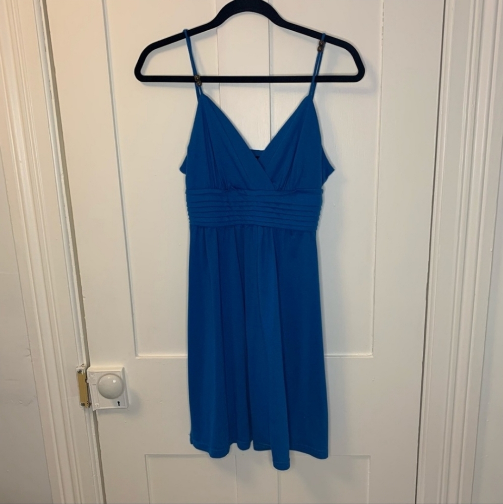 Blue dress